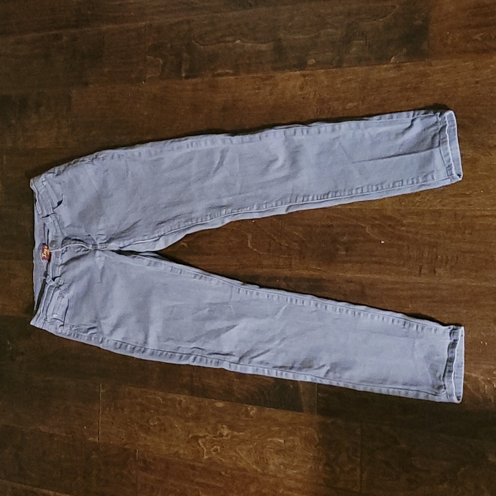 Gray skinny jeans